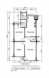 Blk 236 Tampines Street 21 (Tampines), HDB 3 Rooms #594940021